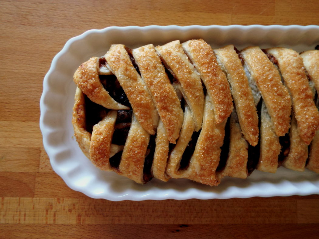 strudel pere e cioccolato