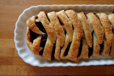 strudel pere e cioccolato