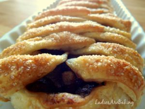 strudel pere e cioccolato