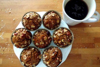 muffins caffè e nocciole