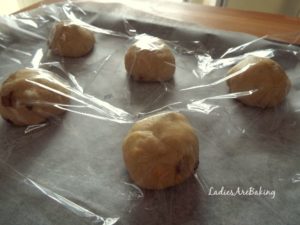 Hot Cross Buns lievitazione palline