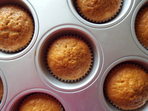 cupcakes alla zucca cotti